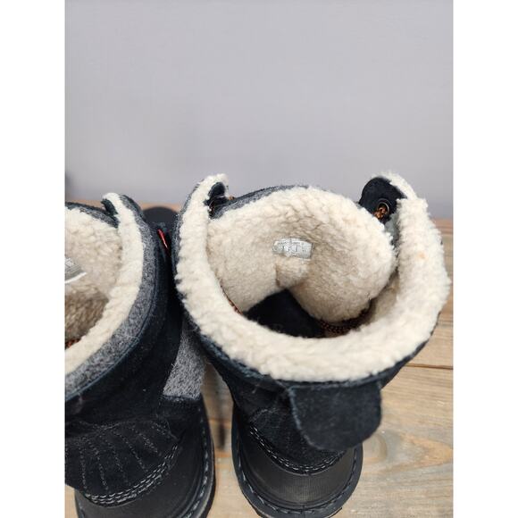 Woolrich Fully Wooly Boots Mens 9 Black Sherpa Lined Boots Lace Up Snow Winter main image 5